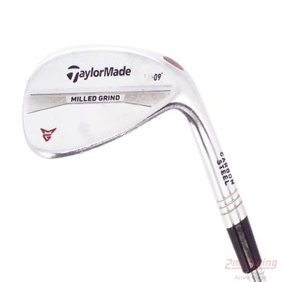 TaylorMade Milled Grind Satin Chrome Wedge Sand SW 56° 9 Deg Bounce LB True Temper Dynamic Gold Steel Wedge Flex Right Handed 35.5in