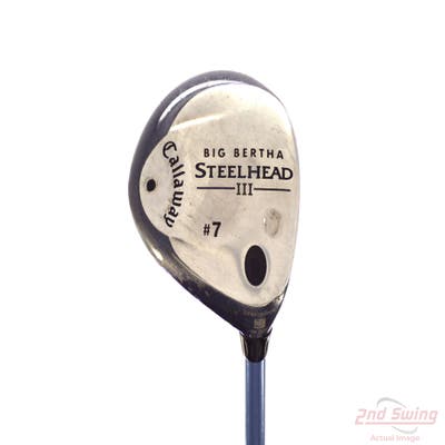 Callaway Steelhead III Fairway Wood 7 Wood 7W Callaway System III Graphite Ladies Right Handed 41.0in