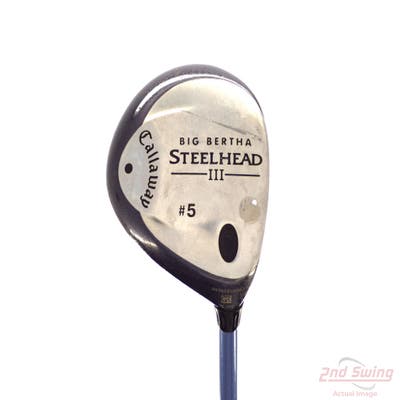 Callaway Steelhead III Fairway Wood 5 Wood 5W Callaway System III Graphite Ladies Right Handed 41.5in