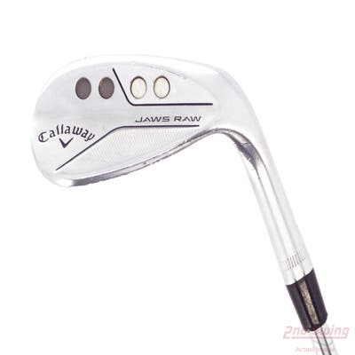 Callaway Jaws Raw Chrome Wedge Lob LW 60° 10 Deg Bounce S Grind True Temper Dynamic Gold Spinner Tour Issue Steel Wedge Flex Right Handed 35.25in