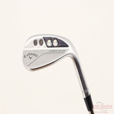 Callaway Jaws Raw Chrome Wedge Sand SW 56° 10 Deg Bounce S Grind UST Mamiya Recoil Wedge F1 Graphite Ladies Right Handed 34.25in