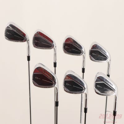 Mint TaylorMade Qi Iron Set 5-PW AW FST KBS MAX 85 MT Steel Regular Right Handed STD