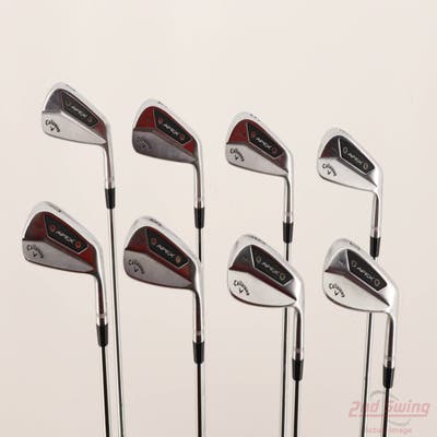 Callaway Apex MB 24 Iron Set 3-PW True Temper Dynamic Gold Tour Issue X100 Steel X-Stiff Right Handed +3/4"