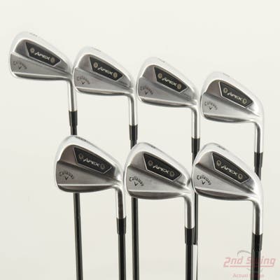 Callaway Apex Ai200 Iron Set 5-PW AW Mitsubishi MMT 95 Graphite Stiff Right Handed +1"