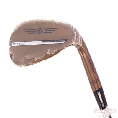 Mint Titleist Vokey SM10 Oil Can Wedge Sand SW 54° 10 Deg Bounce S Grind BV Project X Wedge Brushed Chrome Steel Wedge Flex Right Handed 35.5in