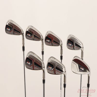 TaylorMade M6 Iron Set 5-PW AW FST KBS MAX 85 Steel Regular Right Handed STD