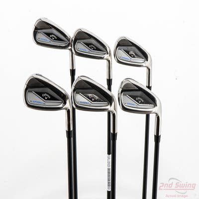 Callaway Paradym Ai Smoke HL Iron Set 6-PW AW Project X Cypher 2.0 60 Graphite Regular Right Handed STD