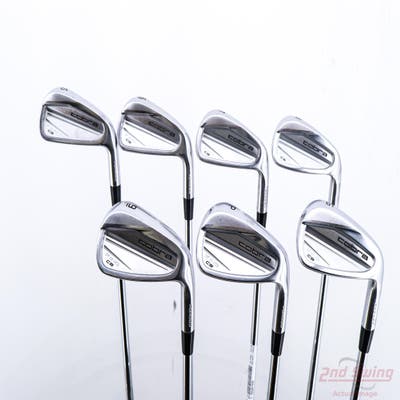 Cobra 2023 KING Forged CB Iron Set 5-PW GW FST KBS Tour $-Taper Steel Stiff Right Handed +1/4"