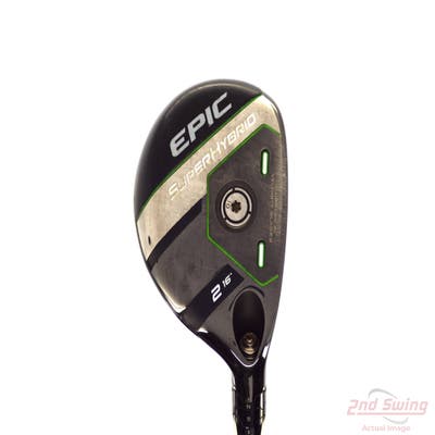 Callaway EPIC Super Hybrid 2 Hybrid 16° Aerotech SteelFiber fc75 Graphite Stiff Right Handed 42.25in