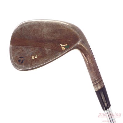 TaylorMade Milled Grind 4 Chrome Wedge Gap GW 50° 9 Deg Bounce SB Dynamic Gold Mid 115 Steel X-Stiff Right Handed 34.75in