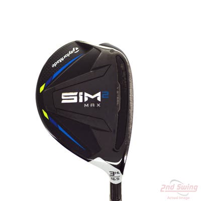 TaylorMade SIM2 MAX Fairway Wood 3 Wood HL 16.5° Mitsubishi Kai'li White 70 Graphite X-Stiff Right Handed 43.0in
