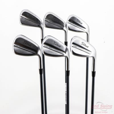 Mint Titleist 2025 T350 Iron Set 6-PW AW UST Mamiya Recoil 65 Dart Graphite Regular Right Handed +1/2"