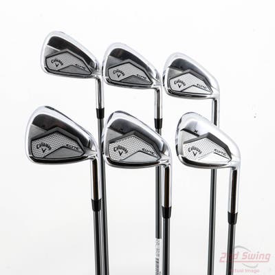 Callaway Elyte X Iron Set 6-PW AW Project X Denali Charcoal 65 Graphite Regular Right Handed +1/4"