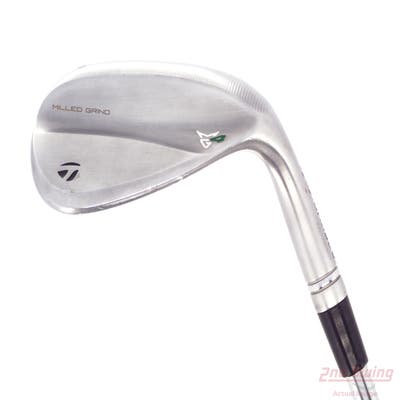 TaylorMade Milled Grind 4 Chrome Wedge Lob LW 60° 10 Deg Bounce SB True Temper Dynamic Gold Tour Issue 115 Steel Wedge Flex Right Handed 35.75in