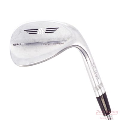 Titleist Vokey SM9 Tour Chrome Wedge Lob LW 58° 14 Deg Bounce K Grind Titleist Vokey BV Steel Wedge Flex Right Handed 35.0in