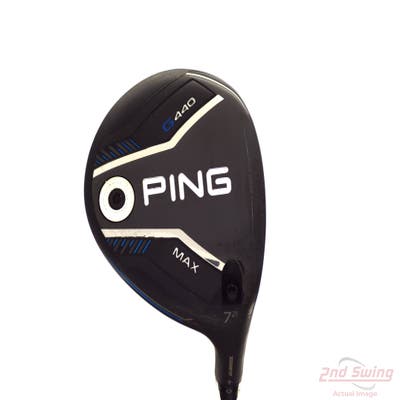Ping G440 MAX Fairway Wood 7 Wood 7W 21° Project X HZRDUS Red Gen4 50 Graphite Senior Right Handed 42.0in