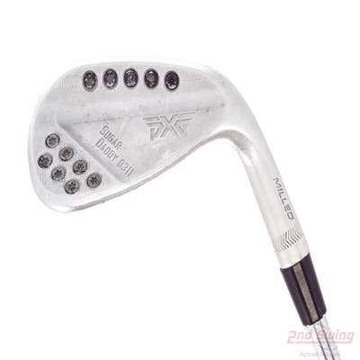 PXG 0311 Sugar Daddy Milled Chrome Wedge Gap GW 50° 10 Deg Bounce FST KBS Tour Steel Wedge Flex Right Handed 35.75in