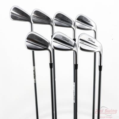 Titleist 2025 T350 Iron Set 5-PW GW Mitsubishi MMT AMC Red Graphite Regular Right Handed +1/4"