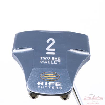 Guerin Rife Two Bar Mallet Putter Steel Right Handed 34.0in