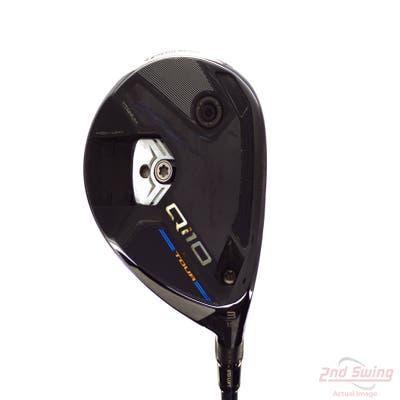 TaylorMade Qi10 Tour Fairway Wood 3 Wood 3W 15° UST Mamiya LIN-Q M40X White 7 Graphite X-Stiff Right Handed 42.5in