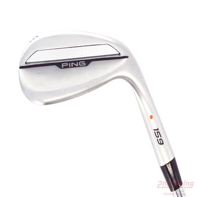 Ping s159 Chrome Wedge Lob LW 58° 6 Deg Bounce T Grind Dynamic Gold Mid Tour issue Steel Stiff Right Handed Orange Dot 36.0in