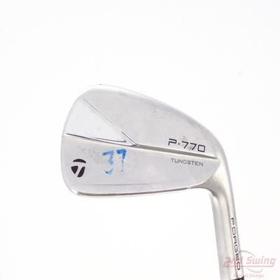 TaylorMade 2023 P770 Single Iron 7 Iron Aerotech SteelFiber fc90cw Graphite Stiff Right Handed 37.5in
