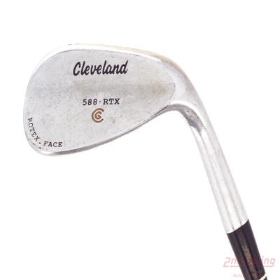 Cleveland 588 RTX Satin Chrome Wedge Sand SW 54° 12 Deg Bounce True Temper Dynamic Gold Steel Wedge Flex Right Handed 35.5in