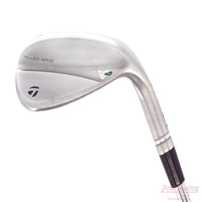 TaylorMade Milled Grind 4 Chrome Wedge Sand SW 56° 12 Deg Bounce SB True Temper Dynamic Gold Tour Issue 115 Steel Wedge Flex Right Handed 35.0in