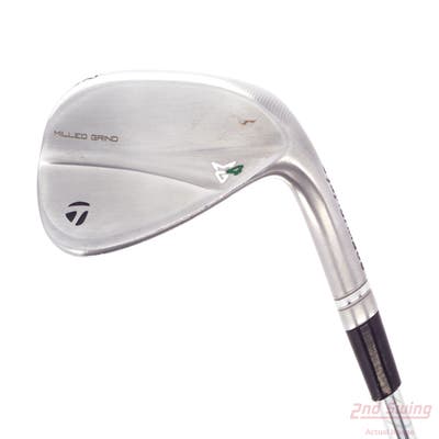 TaylorMade Milled Grind 4 Chrome Wedge Gap GW 52° 9 Deg Bounce SB True Temper Dynamic Gold Tour Issue 115 Steel Wedge Flex Right Handed 35.0in