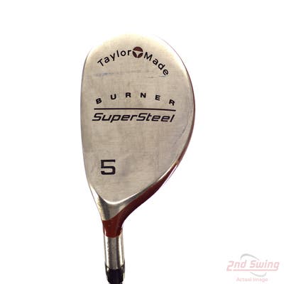 TaylorMade Supersteel Fairway Wood 5 Wood 5W TM R-80 Steel Steel Regular Left Handed 41.75in