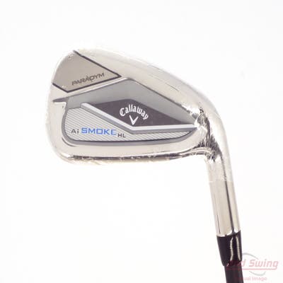 Mint Callaway Paradym Ai Smoke HL Single Iron 7 Iron Project X Cypher 2.0 50 Graphite Senior Right Handed 37.5in