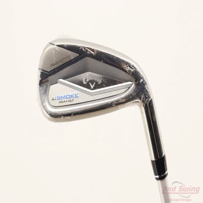 Mint Callaway Paradym Ai Smoke Max Fast Single Iron 7 Iron Mitsubishi Eldio Blue/White 40 Graphite Ladies Right Handed 36.5in