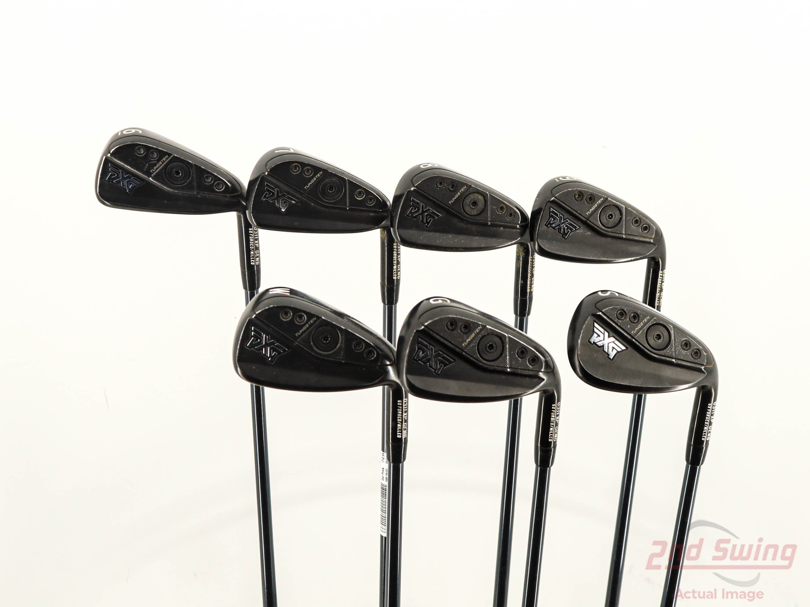 PXG 0311 XP GEN6 Double Black Iron Set | 2nd Swing Golf