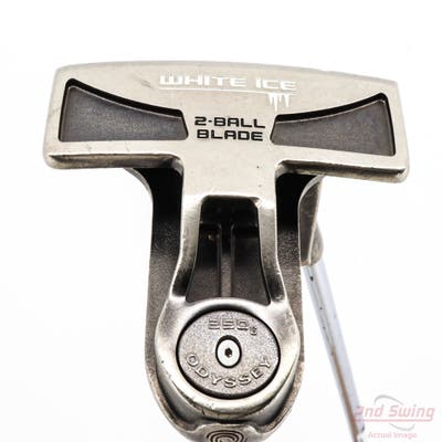 Odyssey White Ice 2-Ball Blade Putter Steel Right Handed 35.0in