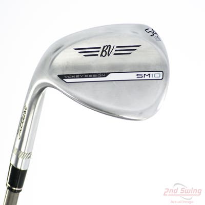 Titleist Vokey SM10 Tour Chrome Wedge Sand SW 54° 12 Deg Bounce D Grind Aerotech SteelFiber i95cw Graphite Stiff Left Handed 36.0in