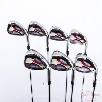 TaylorMade Aeroburner HL Iron Set 4-PW Aeroburner Lightweight Steel Stiff Right Handed +1/4"