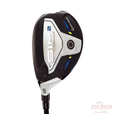 TaylorMade SIM2 Titanium Fairway Wood 5 Wood 5W 19° Mitsubishi Tensei AV Blue Raw 65 Graphite Stiff Left Handed 43.0in