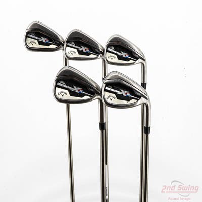 Callaway XR Iron Set 6-PW UST Mamiya Recoil 460 F3 Graphite Regular Right Handed +1/4"