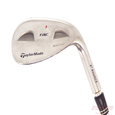 TaylorMade Rac Satin Tour Wedge Gap GW 52° 8 Deg Bounce Dynamic Gold Tour Preferred Steel Wedge Flex Right Handed 35.75in