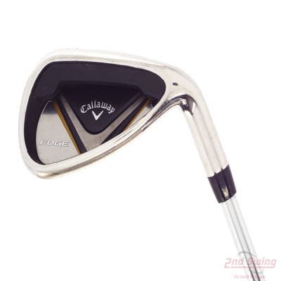 Callaway Edge Single Iron Pitching Wedge PW Callaway Stock Steel Steel Regular Right Handed 35.5in