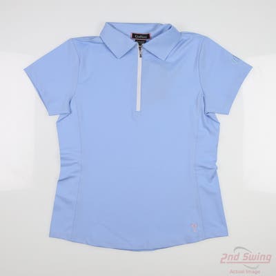 New W/ Logo Womens Golftini Polo X-Small XS Blue MSRP $50 SHZS25SB