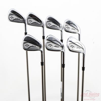 Callaway Elyte Iron Set 5-PW AW UST Mamiya Recoil ESX 460 F3 Graphite Regular Right Handed +3/4"