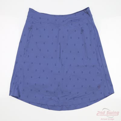 New Womens G-Fore Skort Large L Blue MSRP $180 G4LF22B101