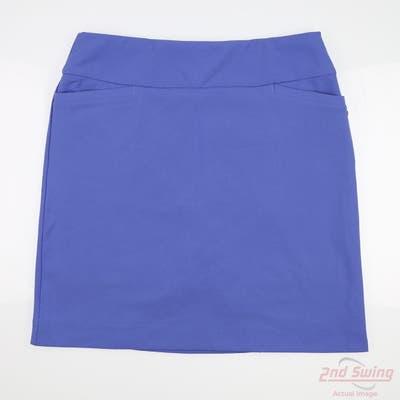 New Womens Fairway & Greene Skort Large L Blue MSRP $120 K12184