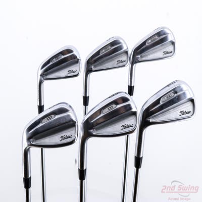 Titleist 2021 T100/T100s Combo Iron Set 4-9 Iron Project X 6.0 Steel Stiff Left Handed +1/4"