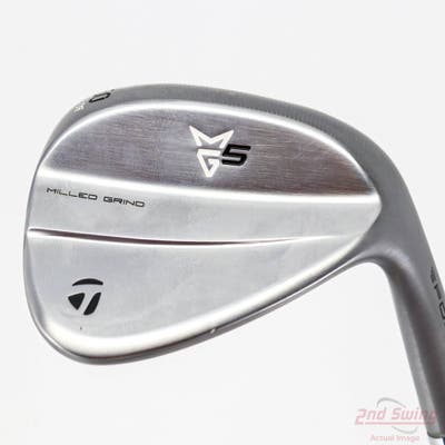 TaylorMade Milled Grind 5 Satin Chrome Wedge Gap GW 50° 9 Deg Bounce SB True Temper Dynamic Gold Tour Issue 115 Steel Wedge Flex Right Handed 35.5in