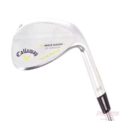 Callaway Mack Daddy 2 Chrome Wedge Gap GW 52° 10 Deg Bounce T Grind True Temper Dynamic Gold Steel Wedge Flex Right Handed 35.5in