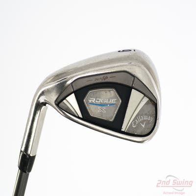 Callaway Rogue X Single Iron 6 Iron Aldila Synergy Blue 60 Graphite Senior Left Handed 38.25in