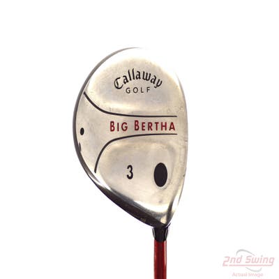 Callaway 2004 Big Bertha Fairway Wood 3 Wood 3W Callaway RCH 75w Graphite Senior Right Handed 43.0in