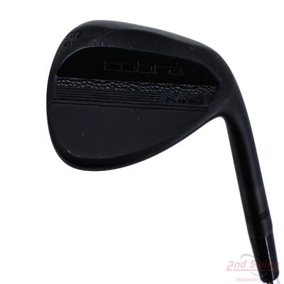 Mint Cobra 2025 King Black QPQ Wedge Gap GW 50° 8 Deg Bounce V Grind True Temper Dynamic Gold Spinner Tour Issue Steel Wedge Flex Right Handed 35.75in